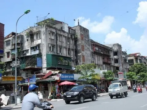 UBND TP Hà Nội sẽ xây dựng lại 30 khu chung cư cũ